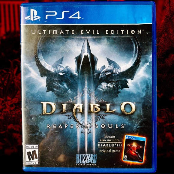Diablo III: Reaper of Souls -(Ultimate Evil Edition) Blu-ray Disc PS4 Video Game - Picture 1 of 8